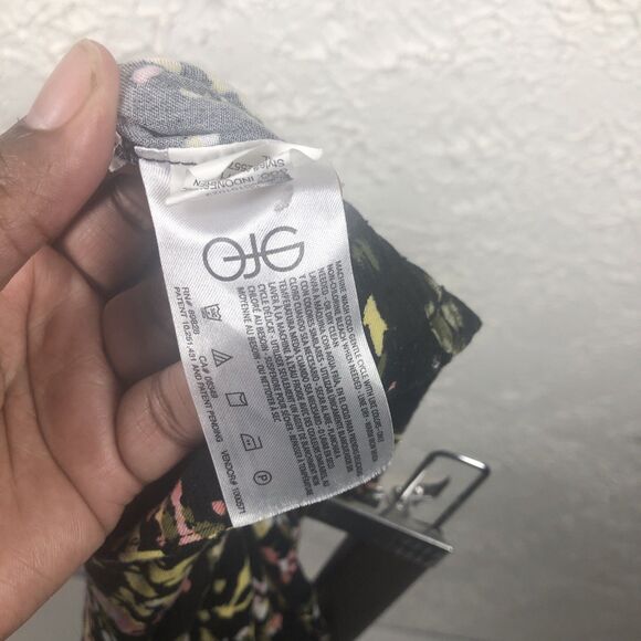 Jessica Simpson Women's XXL Cameren Pull On Pants Black Floral Multi color - Picture 5 of 7